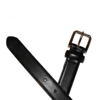 BYRON - Black Genuine Leather Boys Belt  - Belt N Bags