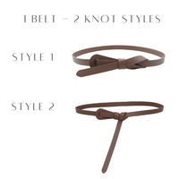 Knot Style Belts for Women | BeltNBags