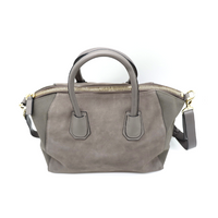 Gray Leather Bags for Sale | BeltNBags