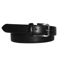BYRON - Black Genuine Leather Boys Belt  - Belt N Bags