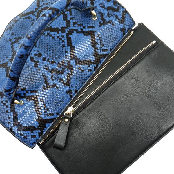 BLUE Leather Bags for Sale | BeltNBags