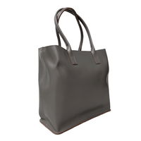 BIRCHGROVE - Women's Grey Genuine Leather Tote Bag freeshipping - BeltNBags