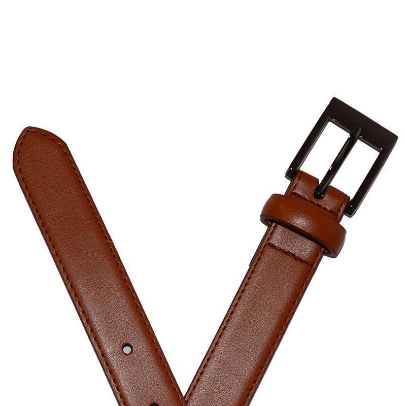 ALEX - Tan Genuine Leather Boys Belt  - Belt N Bags