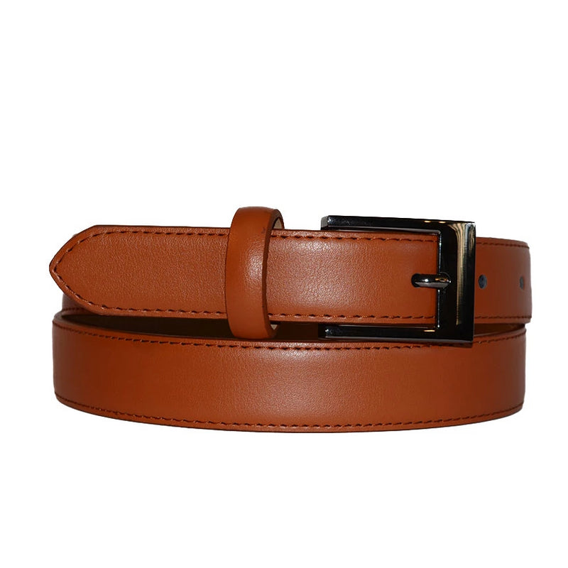 ALEX - Tan Genuine Leather Boys Belt  - Belt N Bags