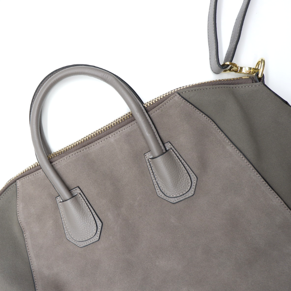 Gray Leather Bags for Sale | BeltNBags