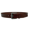 AARON - Mens Brown Belt - Genuine Leather - BeltNBags