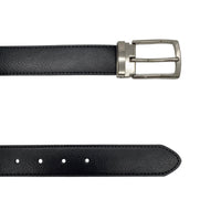 Ace Black Leather Belt for Men - Premium Leather Belt - BeltNBags