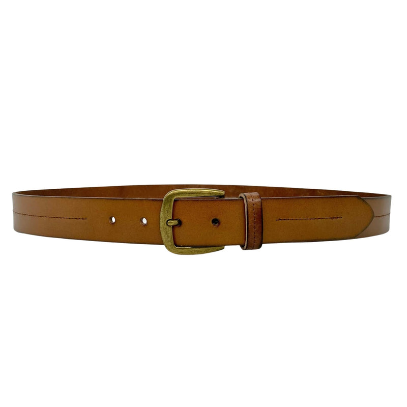 ANDREW Men's Tan Belt - BeltNBags