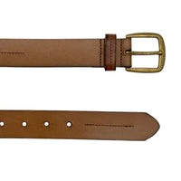 ANDREW Men's Tan Belt - Genuine Leather Belt - BeltNBags