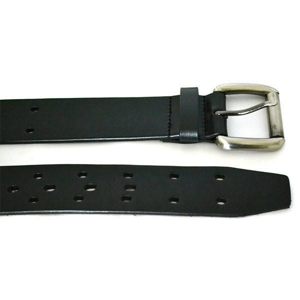 ABEL - Mens Black Genuine Leather Belt  - Belt N Bags