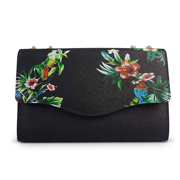 Tropical new arrivals clutch bag