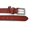 BENARD - Mens Brown Genuine Leather Belt freeshipping - BeltNBags