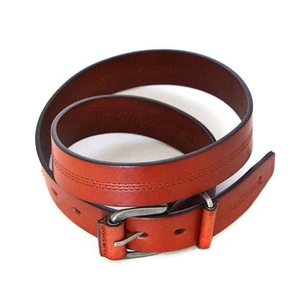 FLORIDA Tan Leather Belt - Men's Belts Australia