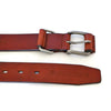 BENJI - Mens Brown Genuine Leather Belt  - Belt N Bags