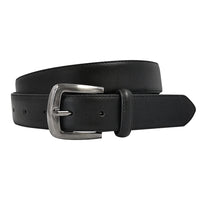 BLAISE - Black Genuine Leather Boys Belt  - Belt N Bags