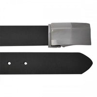 BRIXTON - Mens Black Genuine Leather Flexi-Belt  - Belt N Bags