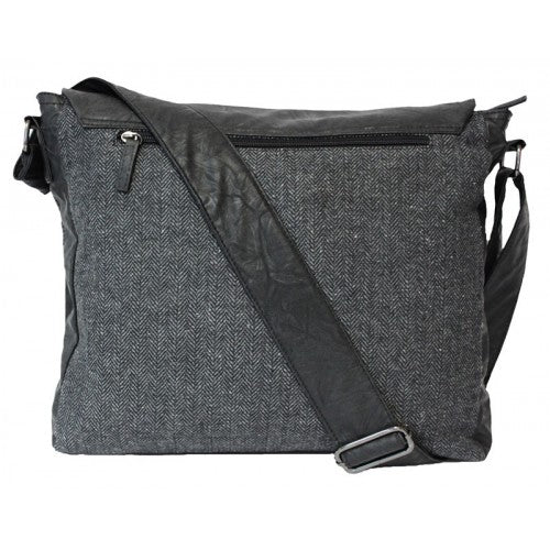 BALLARAT - Mens Black Crossbody Bag  - Belt N Bags