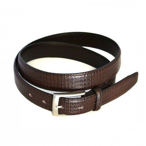 BRECON - Mens Brown Genuine Leather Belt  - Belt N Bags