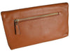 Centennial Park - Ladies Tan Pebbled Leather Clutch Envelope Bag  - Belt N Bags