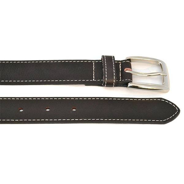 COOPER - Mens Brown Genuine Leather Belt  - Belt N Bags