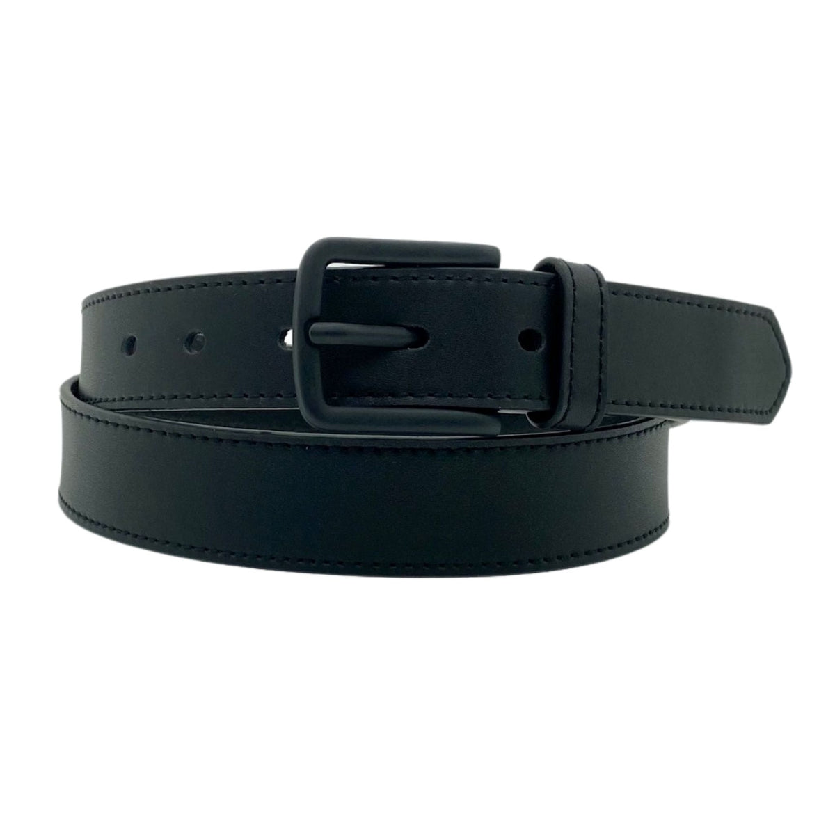 DANIEL Men's Black Leather Belt | BeltnBags Australia