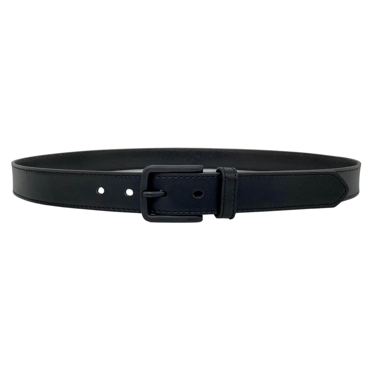 DANIEL Men's Black Leather Belt | BeltnBags Australia
