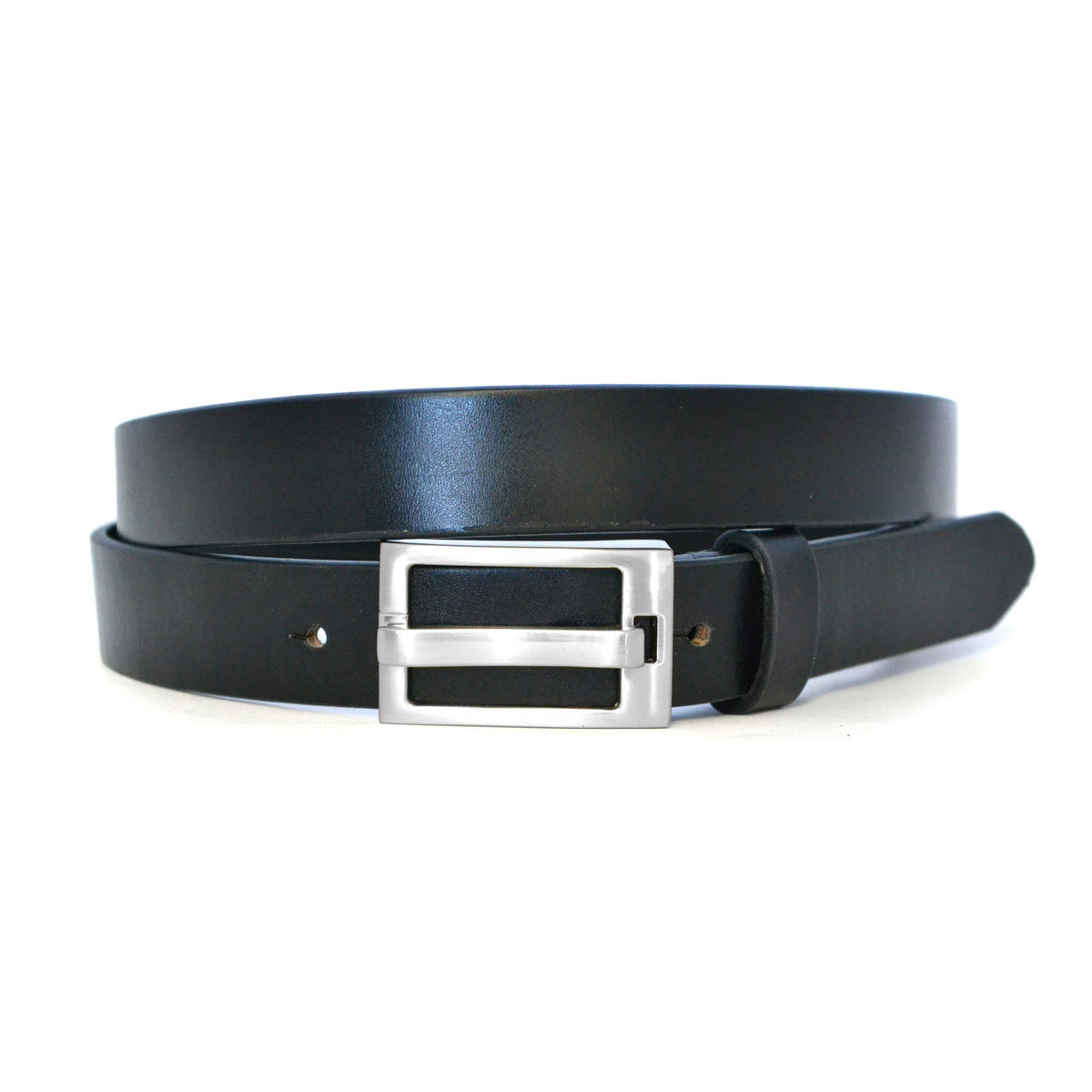 DARCY - Mens Black Leather Belt freeshipping - BeltNBags