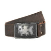 DIEGO - Mens Dark Brown Leather Belt - CLEARANCE  - Belt N Bags