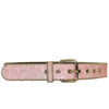 BETTY - Girls Pink Glittery PU Belt  - Belt N Bags