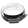 DYLAN - Mens Black Genuine Leather Reversible Belt  - Belt N Bags