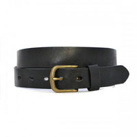 DAKOTA - Mens Black Leather Dress Belt  - Belt N Bags