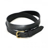 DAKOTA - Mens Black Leather Dress Belt  - Belt N Bags