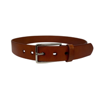 Dax Men's Tan Leather Belt | BeltNBags