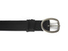 EDWIN - Mens Black Leather Dress Belt  - Belt N Bags