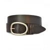 EDWIN - Mens Dark Brown Leather Dress Belt  - Belt N Bags