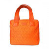 FARLEY -  Womens Orange Lamb Embroidered Stitching Unique Handbag  - Belt N Bags