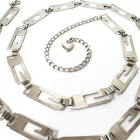 Gail - Women's Silver Chain Belt - CLEARANCE  - Belt N Bags