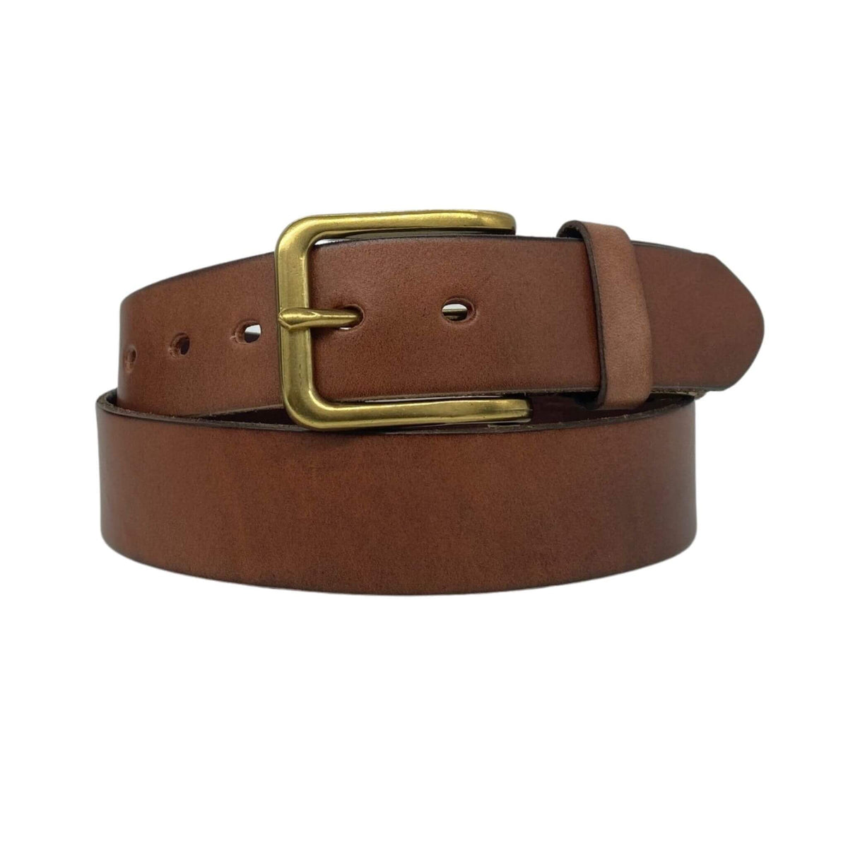 FLORIDA Tan Genuine Leather Belt for Men - BeltNBags