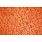 FARLEY -  Womens Orange Lamb Embroidered Stitching Unique Handbag  - Belt N Bags