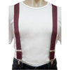 GERALD - Mens Maroon Fashion Braces  - Belt N Bags