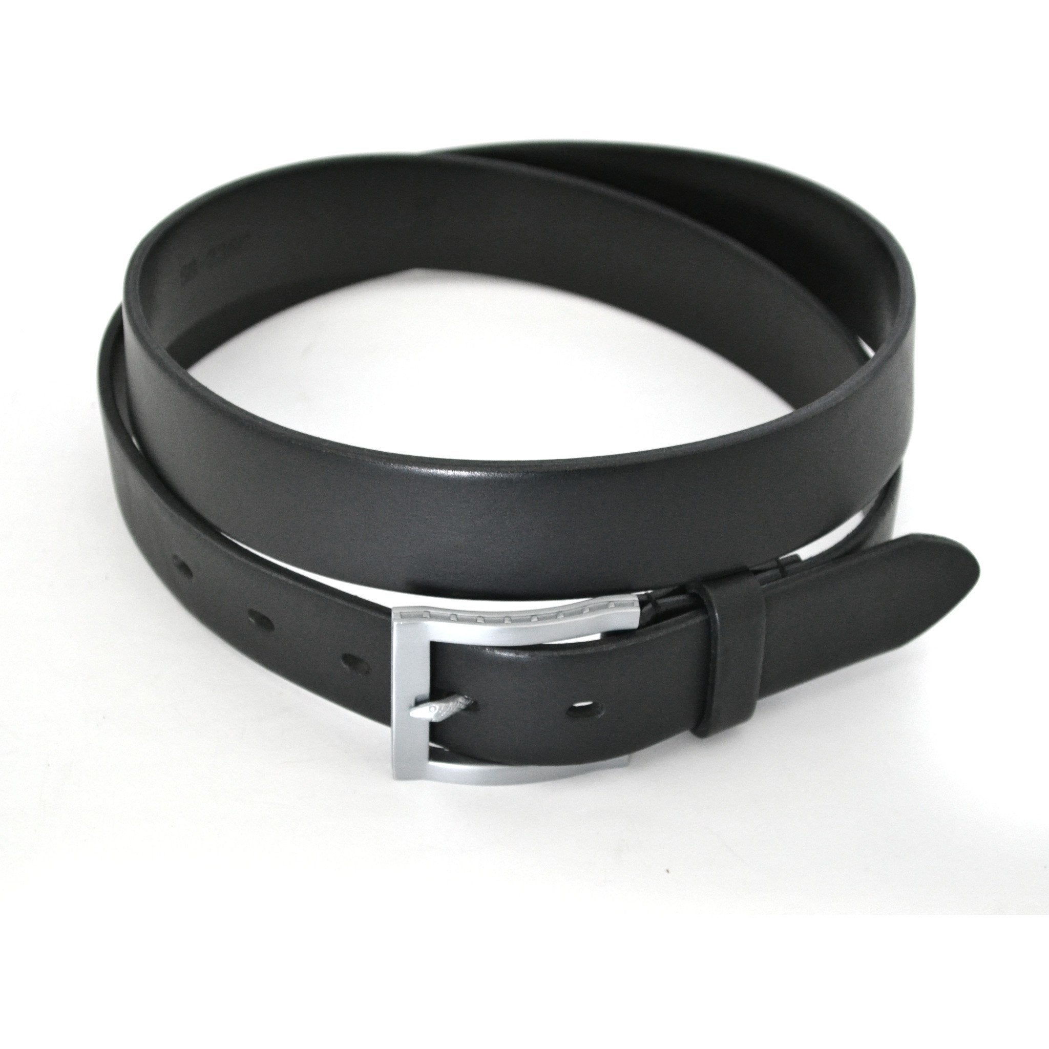 HECTOR - Mens Black Leather Belt  - Belt N Bags