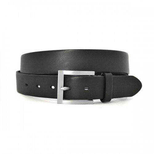 HECTOR - Mens Black Leather Belt freeshipping - BeltNBags