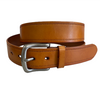 DUNDEE - Mens Tan Genuine Leather Belt freeshipping - BeltNBags
