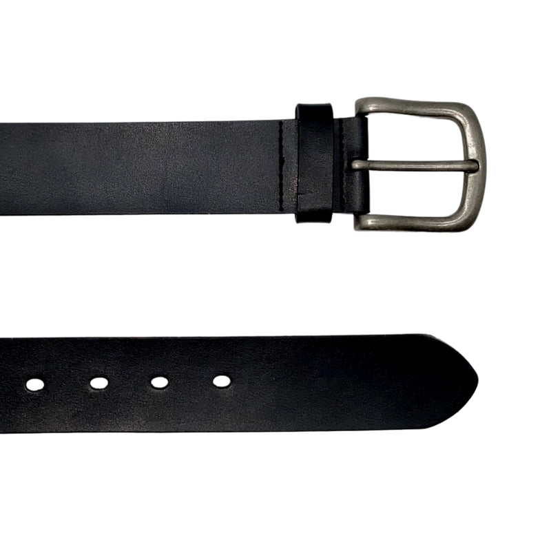 JACOB Belt for Men - Genuine Leather & Silver Buckle - BeltNBags 