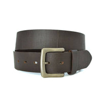 JASPER - Mens Brown Leather Belt  - Belt N Bags