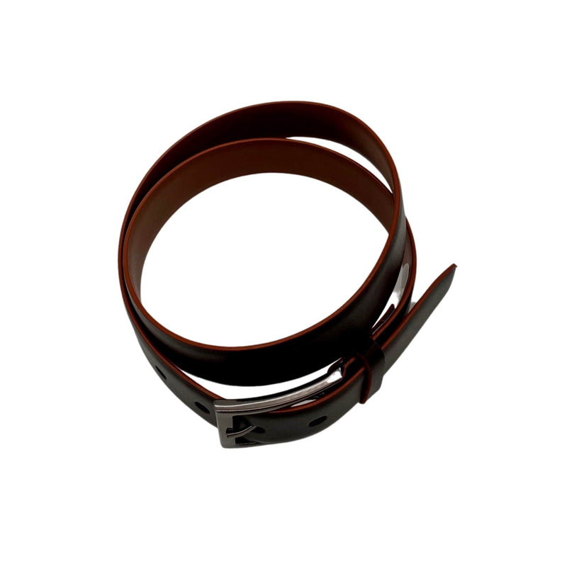 JOE - Men's Dark Brown Leather Belt | BeltNBags