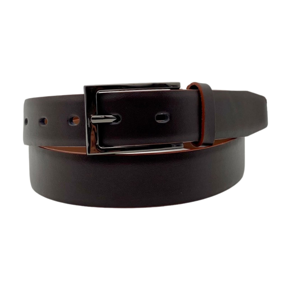 JOE - Dark Brown Belt for Men | BeltNBags