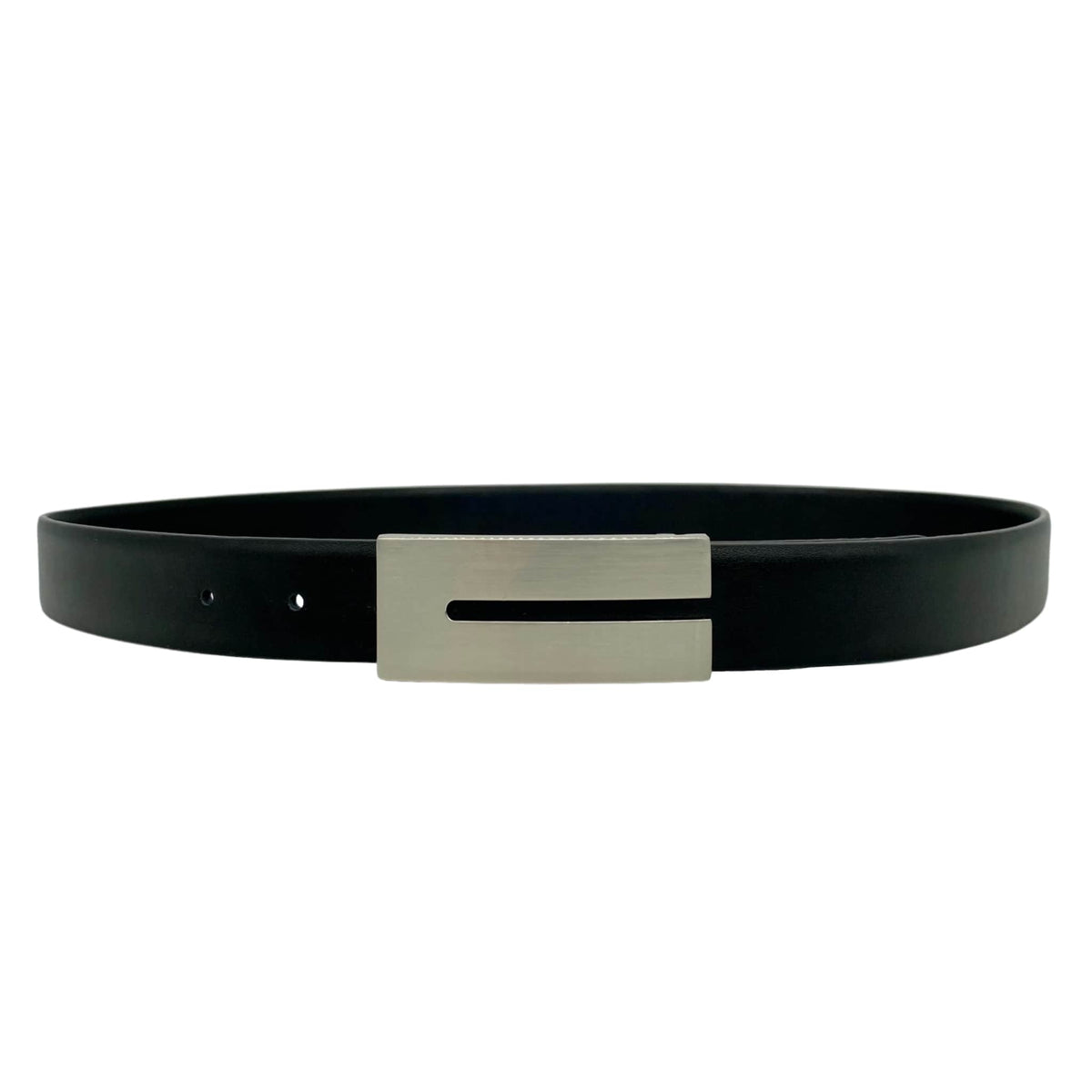 JOSHUA - Mens Black Genuine Leather Dress Belt | BeltNBags Australia