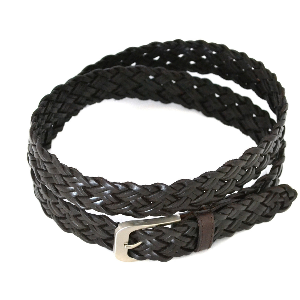 KERAN - Mens Brown Leather Belt  - Belt N Bags