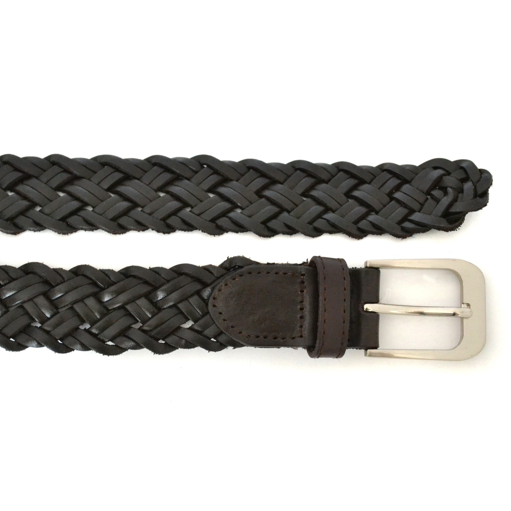 KERAN - Mens Brown Leather Belt  - Belt N Bags